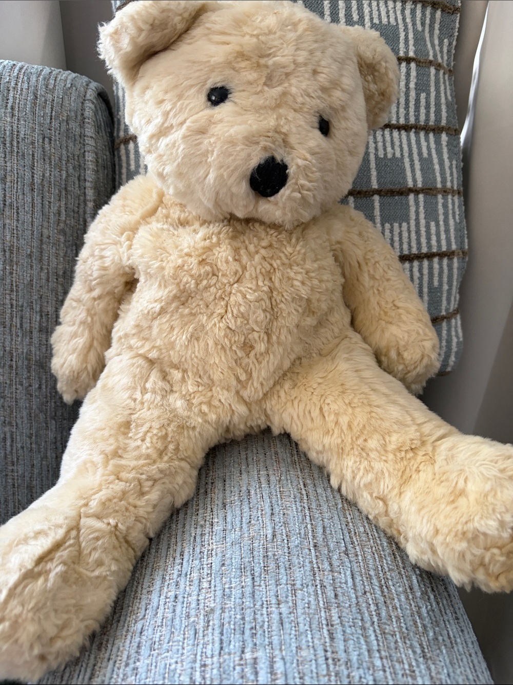 Kellytoy Cream Plush Teddy Bear Soft Cuddly Stuffed Animal